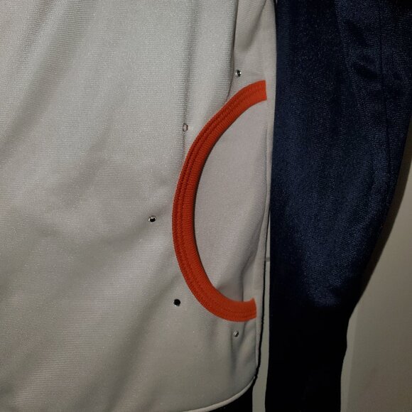 NFL Chicago Bears Reebok Full Zip Jacket Women's Small w/ Sequins - Picture 4 of 10